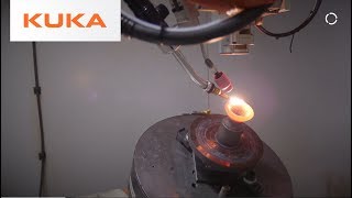 Robotic 3D Printing with Lasers and Molten Metal [upl. by Lanita]