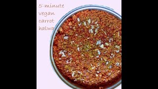 Gajar Ka Halwa Vegan Recipe Without Milk Easy Carrot Halwa With Jaggery by Ravneet Bhalla [upl. by Aiciled]