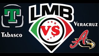 Tabasco Vs Veracruz En Vivo Liga Mexicana de Baseball 06282024 [upl. by Dell]