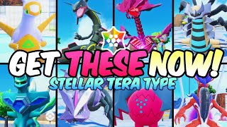 Get ALL 13 Shiny Dragon Legendaries with Stellar Tera in Pokemon Scarlet VIolet [upl. by Suruat]