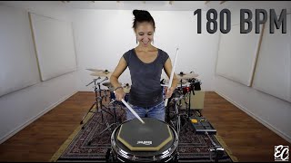 Emmanuelle Caplette Leçon de Batterie Gratuite  Paradiddle Builder [upl. by Leinad382]