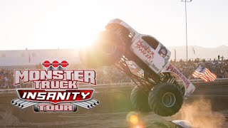 Monster Truck Insanity Tour  Utah State Fair  2020 Two Wheel Skills [upl. by Martyn218]