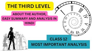 The third levelClass 12 Important Summary and Analysis in HindiCharactersAbout the author [upl. by Moffitt]