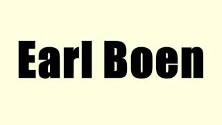 Earl Boen [upl. by Karalynn]