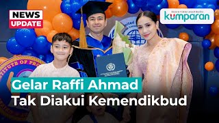 Kemendikbud Tak Akui Gelar Honoris Causa Raffi Ahmad [upl. by Axe]