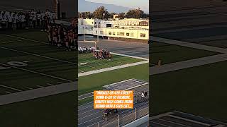 CIF SS FOOTBALL 2024 CHAFFEY VS FILLMORE [upl. by Eniala]