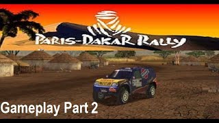 Paris Dakar Rally  PC Gameplay Part 2 [upl. by Guenzi]