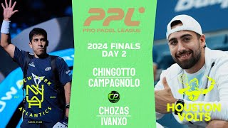 CHINGOTTO amp CAMPAGNOLO VS CHOZAS amp GARCIA  Padel Pro League 2024 Finals  New York City Highlights [upl. by Nixon]