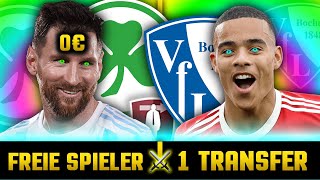 KARRIEREN CLASH FREIE SPIELER gegen JEDE SAISON 1 TRANSFER  ง̀́ง 🚀 Experiment in FIFA 22 [upl. by Annohsal178]