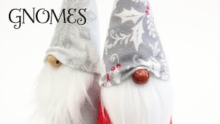 Sew CHRISTMAS GNOMES Detailed Instructions Quick and Easy Free Pattern Multiple Sizes [upl. by Annohsat]