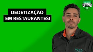 DEDETIZAÇÃO EM RESTAURANTE  Dedetização na Prática  Foco Dedetizadora [upl. by Lipsey689]