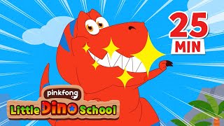 Here Comes the TRex  Tyrannosaurus Rex Song  Dinosaur Song  Pinkfong Dinosaurs for Kids [upl. by Ayekim]