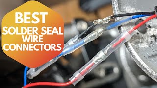 Best Solder Seal Wire Connectors review  Solder seal heat shrink butt connectors wire splice [upl. by Ecidnacal]