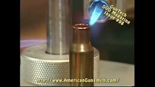 Annealing Your Brass with Darrel Holland  GunTech 98 [upl. by Alleb714]