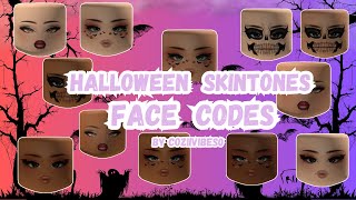 Berry Avenue Halloween Face Codes Skintones Cheeks MakiSalon 3 🧡❤️  roblox Bloxburg brookhaven [upl. by Refotsirhc]