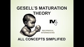 Gesells Maturation Theory and all concepts  Simplest Explanation Ever [upl. by Audrie]