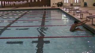 Backstroke Start Drills by wwwswimaffectcom [upl. by Emmons]