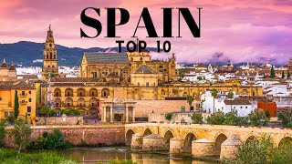 Top 10 Best Places to Visit in Spain  Travel Video [upl. by Feil167]