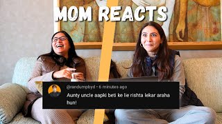 Mom reacts to Mens comments  Sahiba Bali [upl. by Margette]