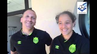 Festival U13 Pitch FFF  les joueuses du FC Nantes vainqueurs de lédition 2015 [upl. by Leslee]