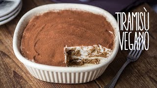 Tiramisù senza uova  Ricetta vegana [upl. by Matronna]