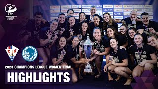 2023 Champions League Women Final  Assolim CN Mataro vs Astralpool CN Sabadell  European Aquatics [upl. by Roberts]