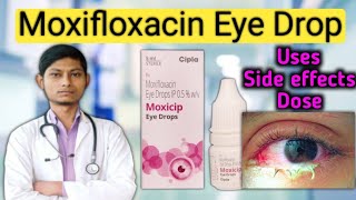 Moxifloxacin eye drops  moxicip eye drops in hindi  moxifloxacin ophthalmic solution ip eye drops [upl. by Donnelly]