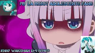 kanna kamui llega a la casa kobayashi clips kobayashisan chi no maid dragon en latino [upl. by Maleki]