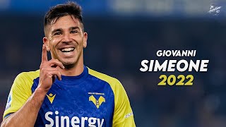 Giovanni Simeone 2022 ► Amazing Skills Assists amp Goals  Hellas Verona  HD [upl. by Eremaj]