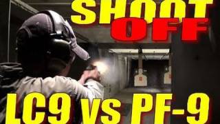 SHOOTOFF Ruger LC9 vs KelTec PF9 by Nutnfancy [upl. by Dnomar166]