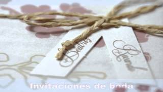 Invitaciones de boda 2013 1 [upl. by Mikeb]