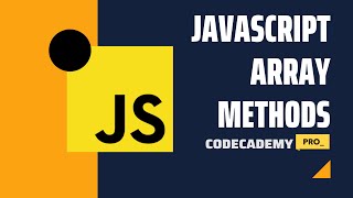 Javascript Iterators Array Methods  Crushing Codecademy PRO WEB DEVELOPMENT career path Challenge [upl. by Thorma132]