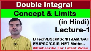 Double Integral  Concept amp Limits II Geometric meaning II In Hindi LectureI [upl. by Adnolay]