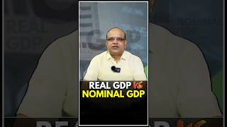 REAL GDP vs NOMINAL GDP RealGDPvsNominalGDP gdp [upl. by Keynes446]