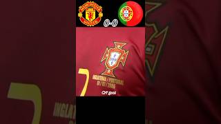 Manchester United vs Portugal imagnary penalty shootout soccer sports football [upl. by Hudgens]