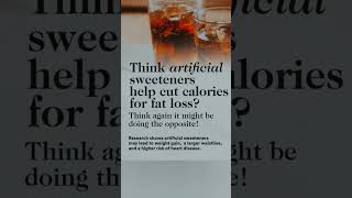 Artificial sweeteners is helpful or not healthyfitness heathylifestyle [upl. by Lemuelah]