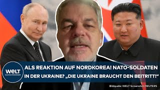 NATO Reaktion des Westens auf Nordkoreas Kriegsbeteiligung  Soldaten in den Krieg schicken [upl. by Lisa]