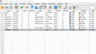 SPSS  Questionnaire Data Entry SPSS Tutorial شرح البرنامج الاحصائي [upl. by Ode]