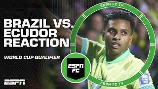 Brazil vs Ecuador Reaction There is NOTHING exciting about this Brazil team – Moreno  ESPN FC [upl. by Greyson]