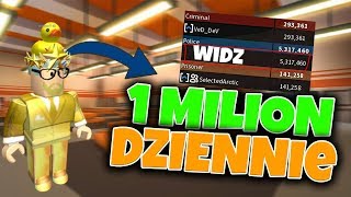 Jak zarobić milion w jeden dzień w JailBreak Roblox [upl. by Nojel]