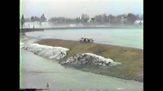 April Fools Flood 1987  SkowheganMadison Maine [upl. by Okihsoy]