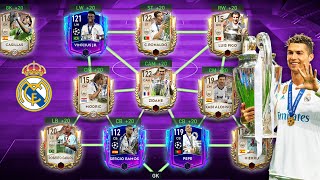 Real Madrid Insane Squad  Past amp Present FIFA MOBILE [upl. by Marcelline297]