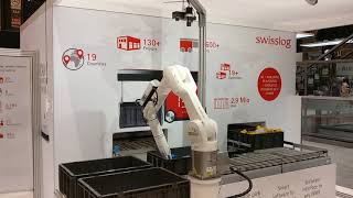 ProMat 2019  Swisslog  KUKA  ItemPiQ [upl. by Costello]