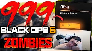 HACKER Ends WORLD RECORD Game Round 818 Liberty Falls  Black Ops 6 Zombies [upl. by Morehouse]