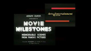 Arts and Entertainment Channel quotMovie Milestonesquot 1936  1986 Promos [upl. by Nosylla914]