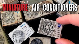 How to Make MINI Air Conditioners  REALISTIC Resin 3D Printed Details for Dioramas [upl. by Leora791]