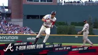 Jarred Kelenic 2run home run is his first of the season [upl. by Ennaer]