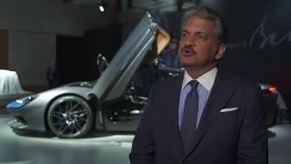 Introducing Pininfarina Battista  Interview Anand Mahindra [upl. by Niad]