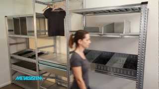 METALSISTEM Super 123 Shelving assembly [upl. by Shieh]