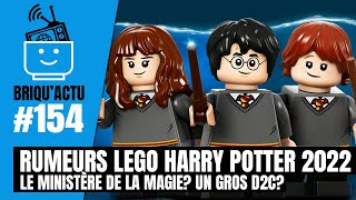 BRIQUACTU 154  TOUTES LES RUMEURS LEGO HARRY POTTER DE JUIN 2022 [upl. by Ahusoj]